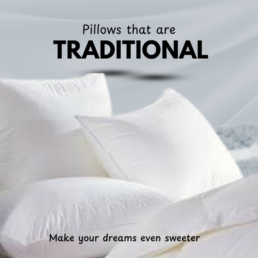 different types of pillows