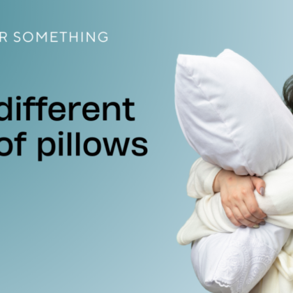 different types of pillows