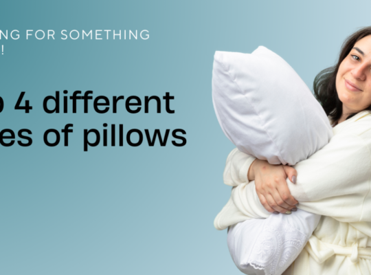 different types of pillows